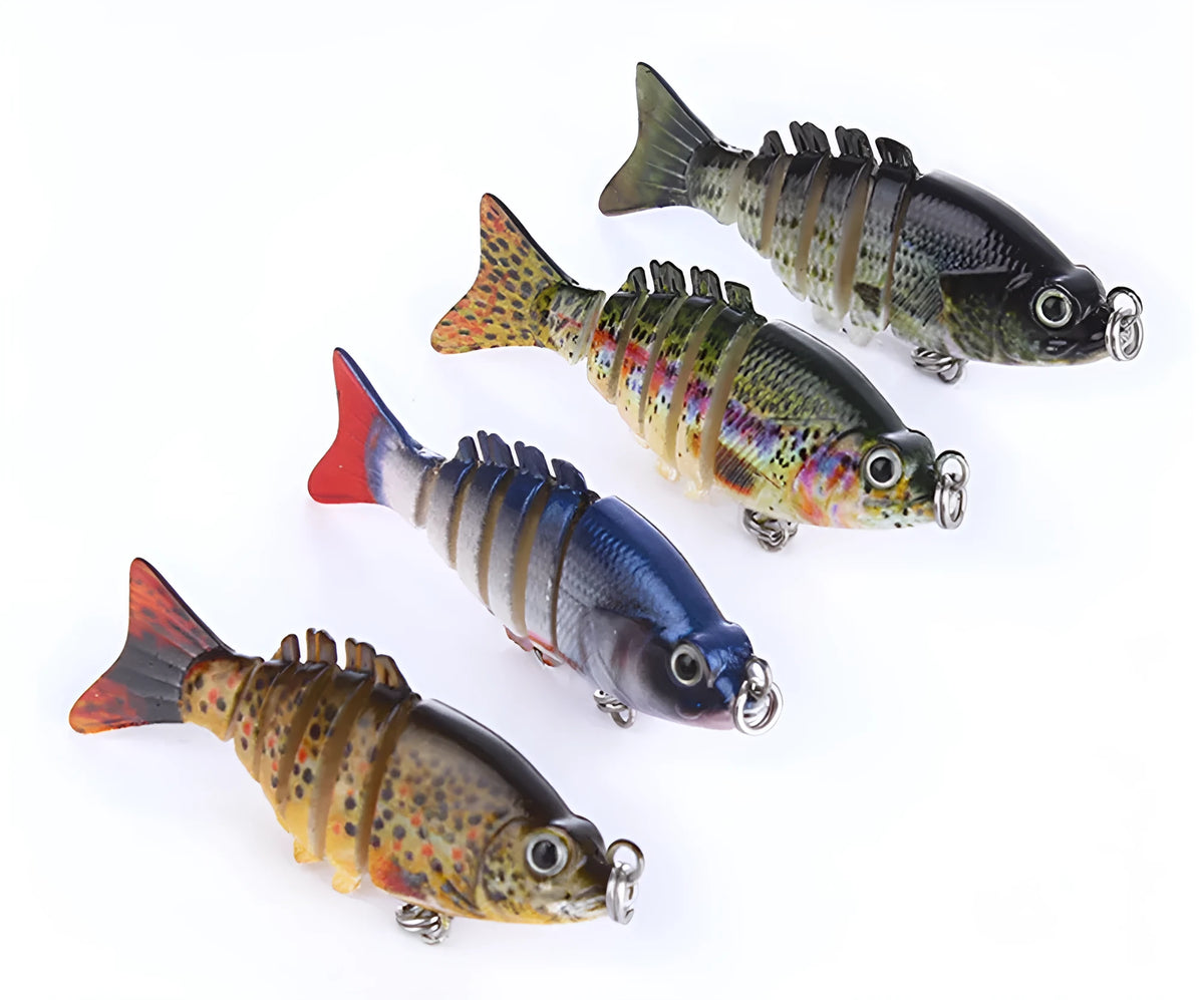 5cm 3g knotty hard bait ABS simulation fishing lure in styles A to H