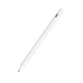 White capacitive stylus pen for iPad 2018-2019 models with 1.0mm nib and Type-C charging port