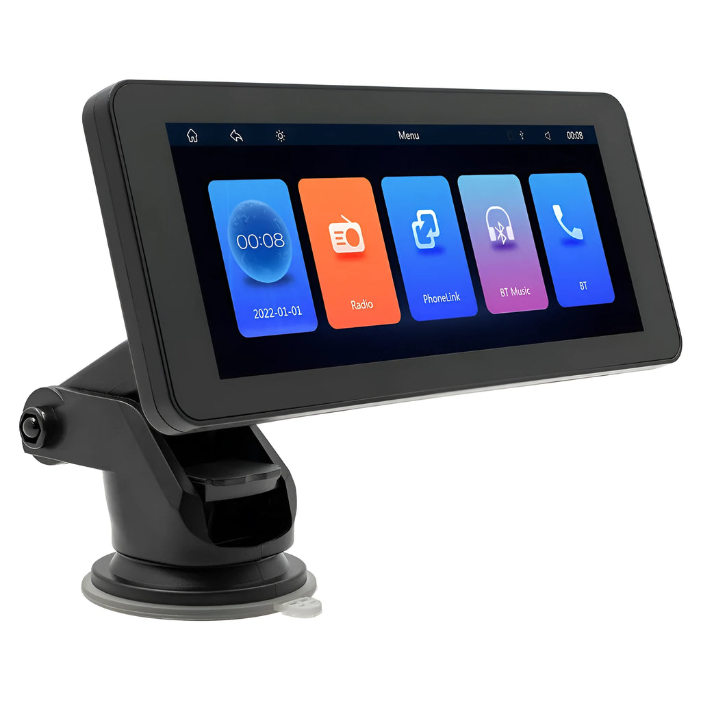 Portable wireless 6.86-inch car video player with IPS screen for vehicle installation