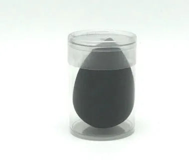 Water drop makeup sponge beauty egg with fine tip and dome base, latex free foam, for concealer and foundation