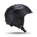 Adult ski helmet with EPS and PC shell in black, grey, and white options, sizes M and L for head circumference 57-62cm