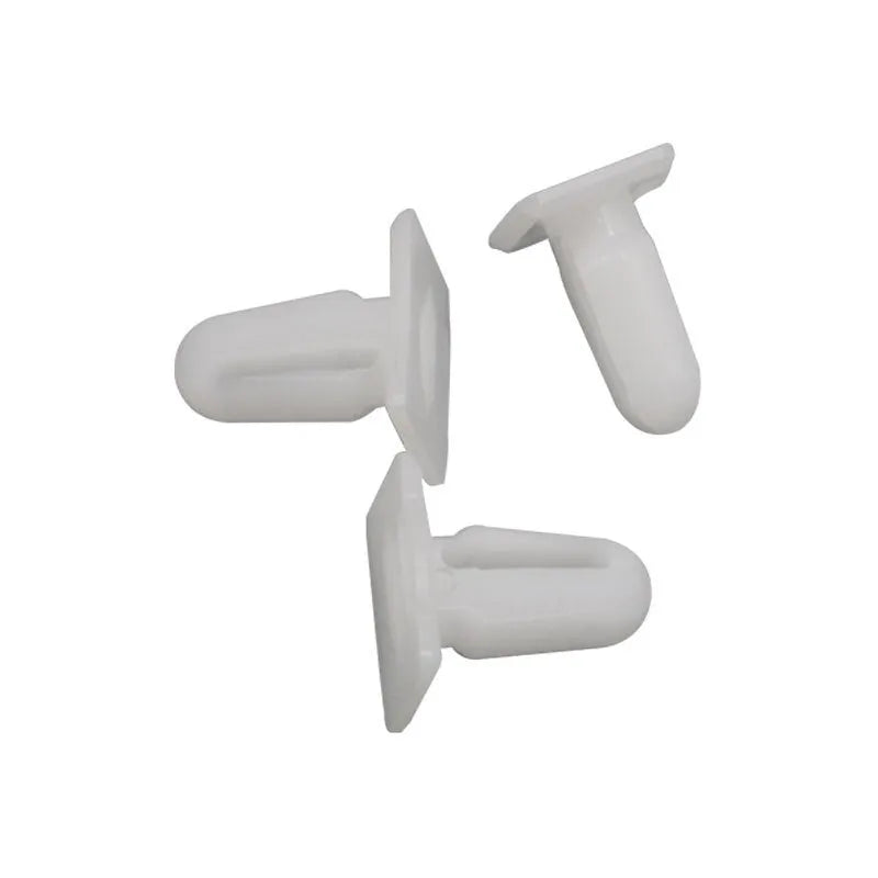 Black automobile plastic clip nails for car interior trim panel fastening, 60 pieces PA66 material