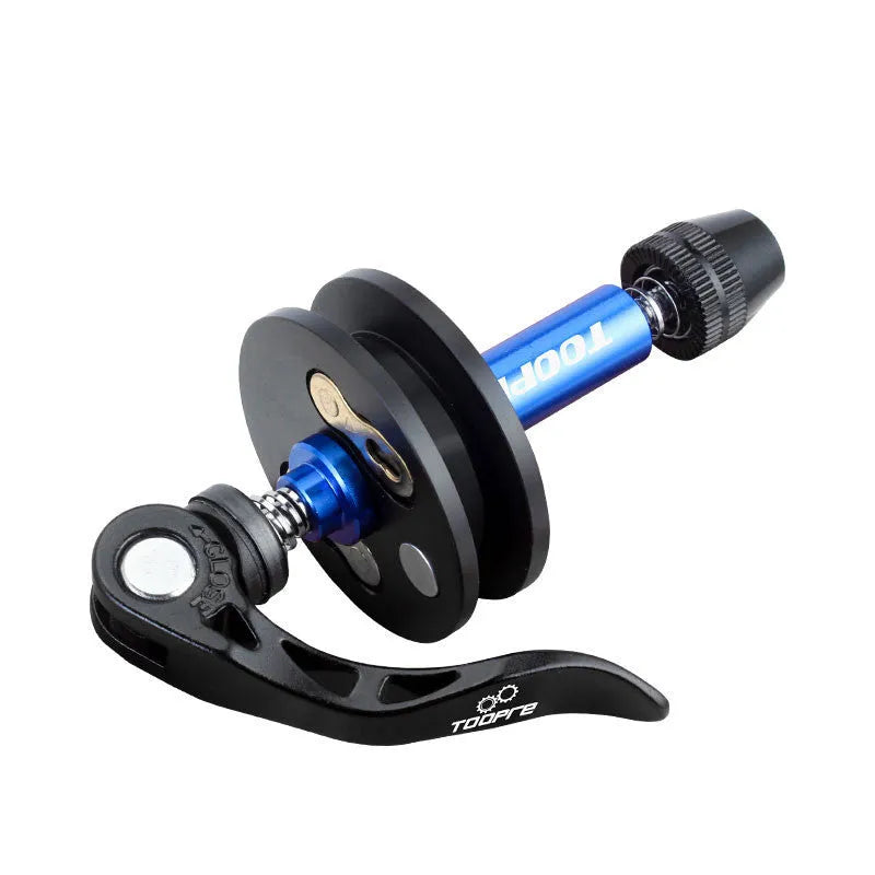 Aluminium alloy bicycle chain holder tool for workshop maintenance
