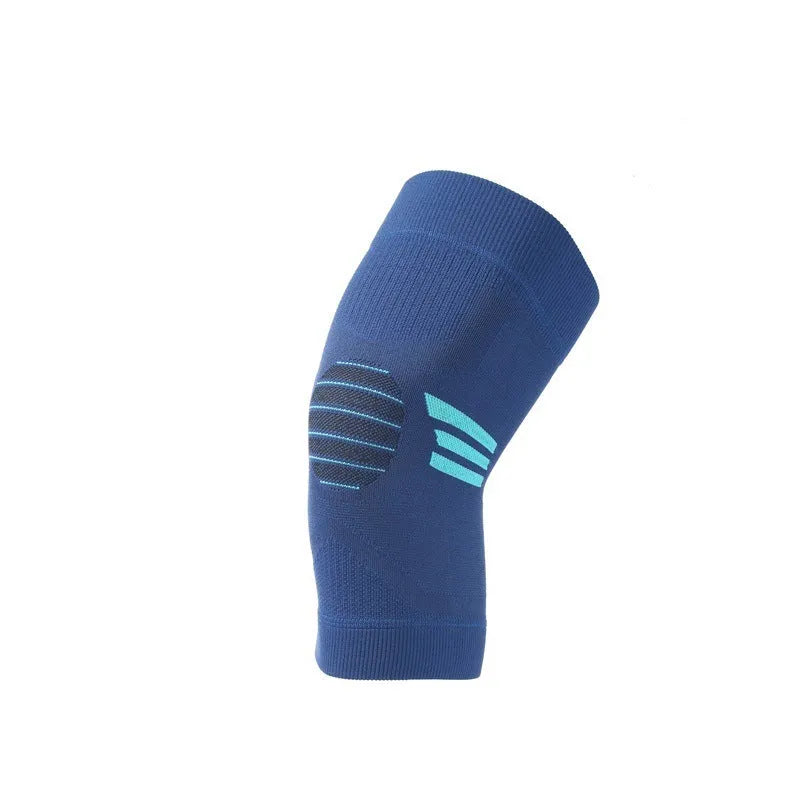 A pair of polyester sports knee pads for aerobics and basketball protection in various colours.