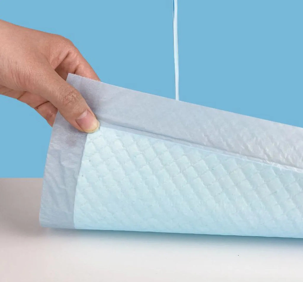Pet disposal wet proof pad non-woven fabric polymer 60x90cm size for dog crate protection