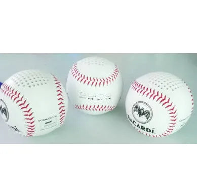 Baseball design Bluetooth speaker in white, orange or green colour with USB charging port