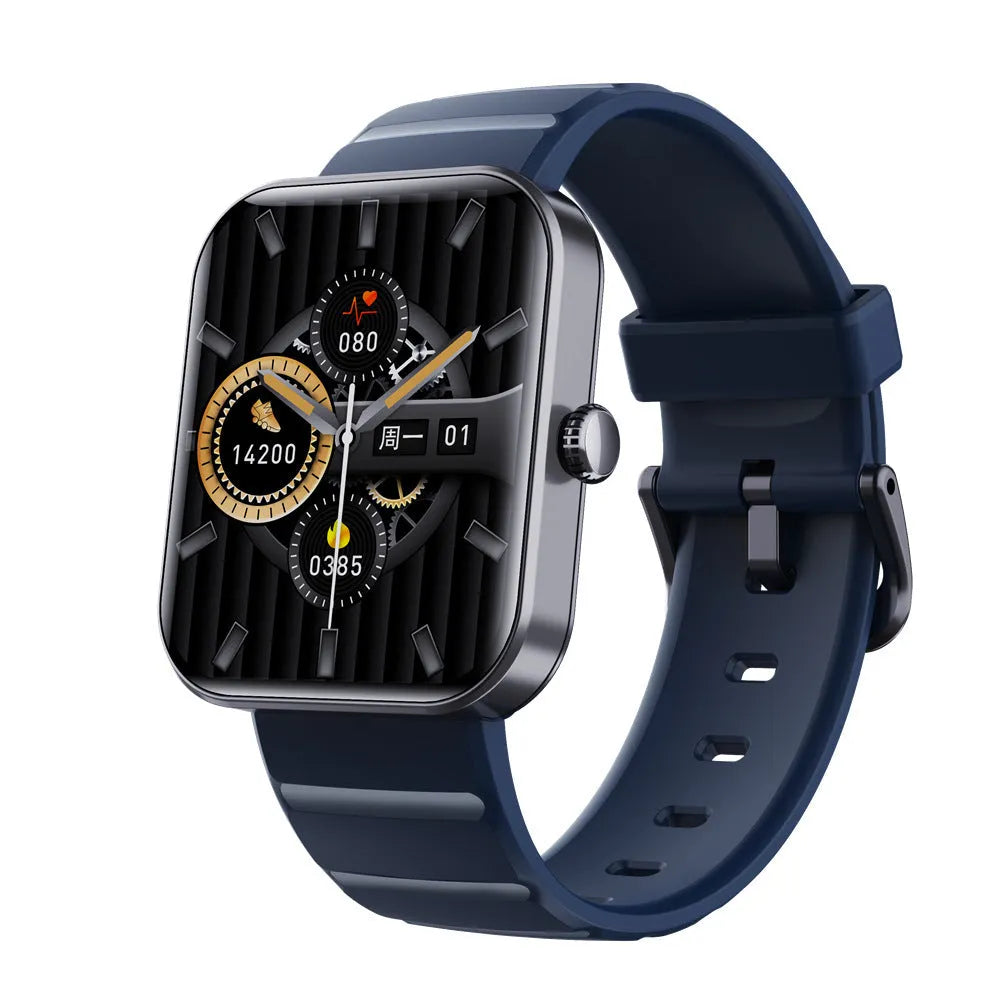 Smart plastic watch with sleep monitoring and heart rate tracking in a pink capsule colour