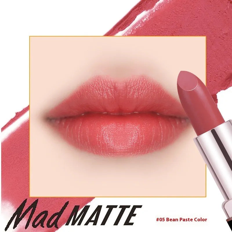 Fey Beauty moisturising lipstick tube in Cameo Brown nude shade, 3.8g non-fading formula
