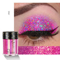 Pudaier 3.5g eyeshadow palette with 36 numbered shimmer, glitter, and matte powder shades in a portable diamond eye shadow plate.