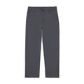 Cropped Casual Pants for Men Business Style Solid Colour Stretch Cotton 97% with 3% Spandex Mid Waist Elastic Waist Loose Fit Trousers Available in Dark Gray Black Blue Dark Khaki Light Khaki Sizes 28-36
