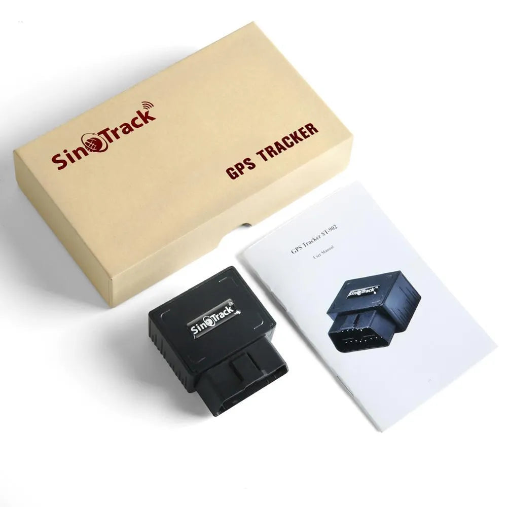 16 PIN OBD plug and play car tracker with battery box line or battery and box options