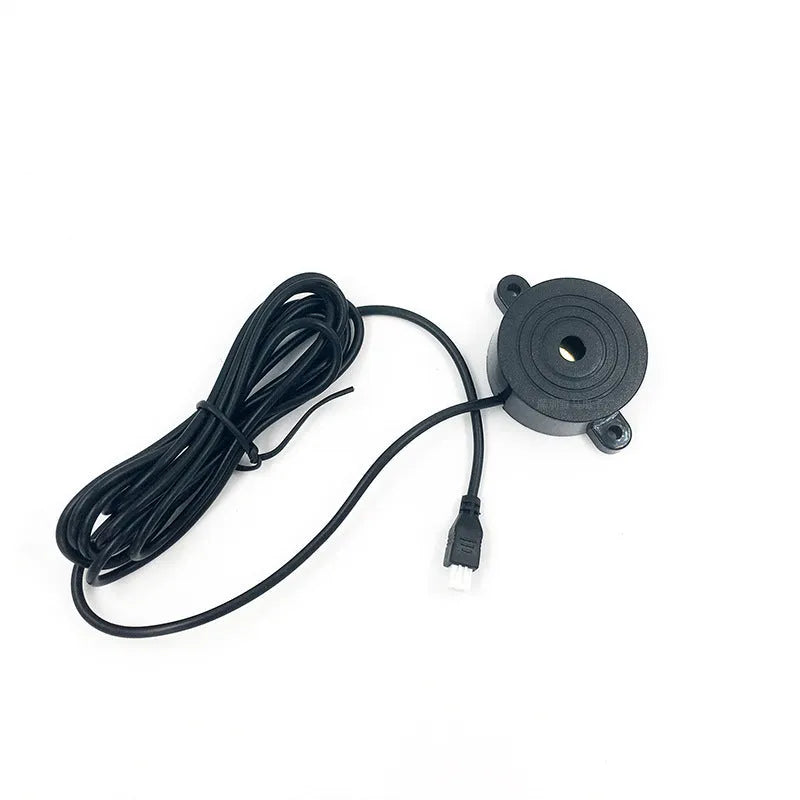 4-probe buzzer reversing radar kit with sensors, control module, and installation tools