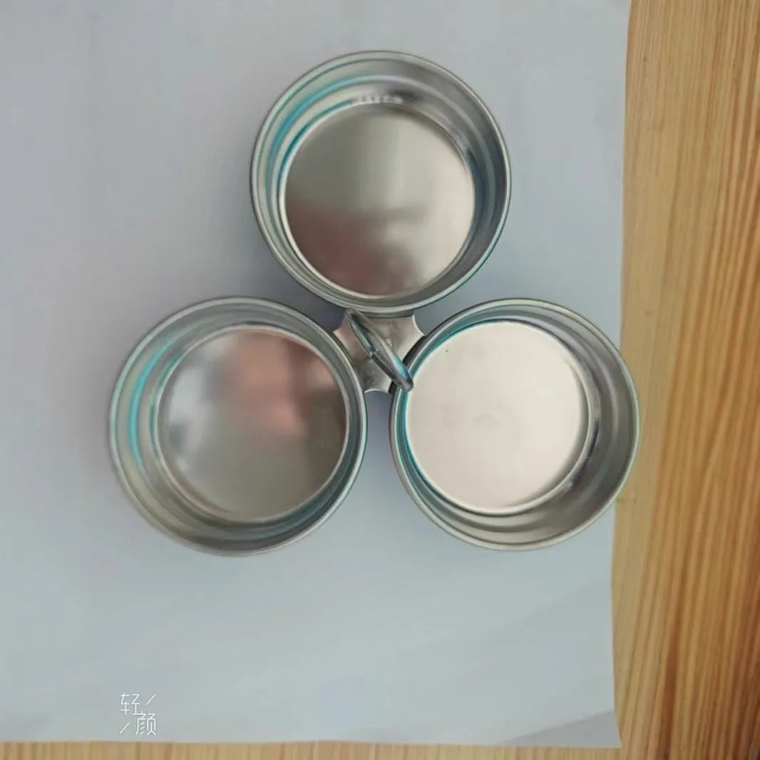 Stainless steel heart-shaped egg steamer for kitchen cooking