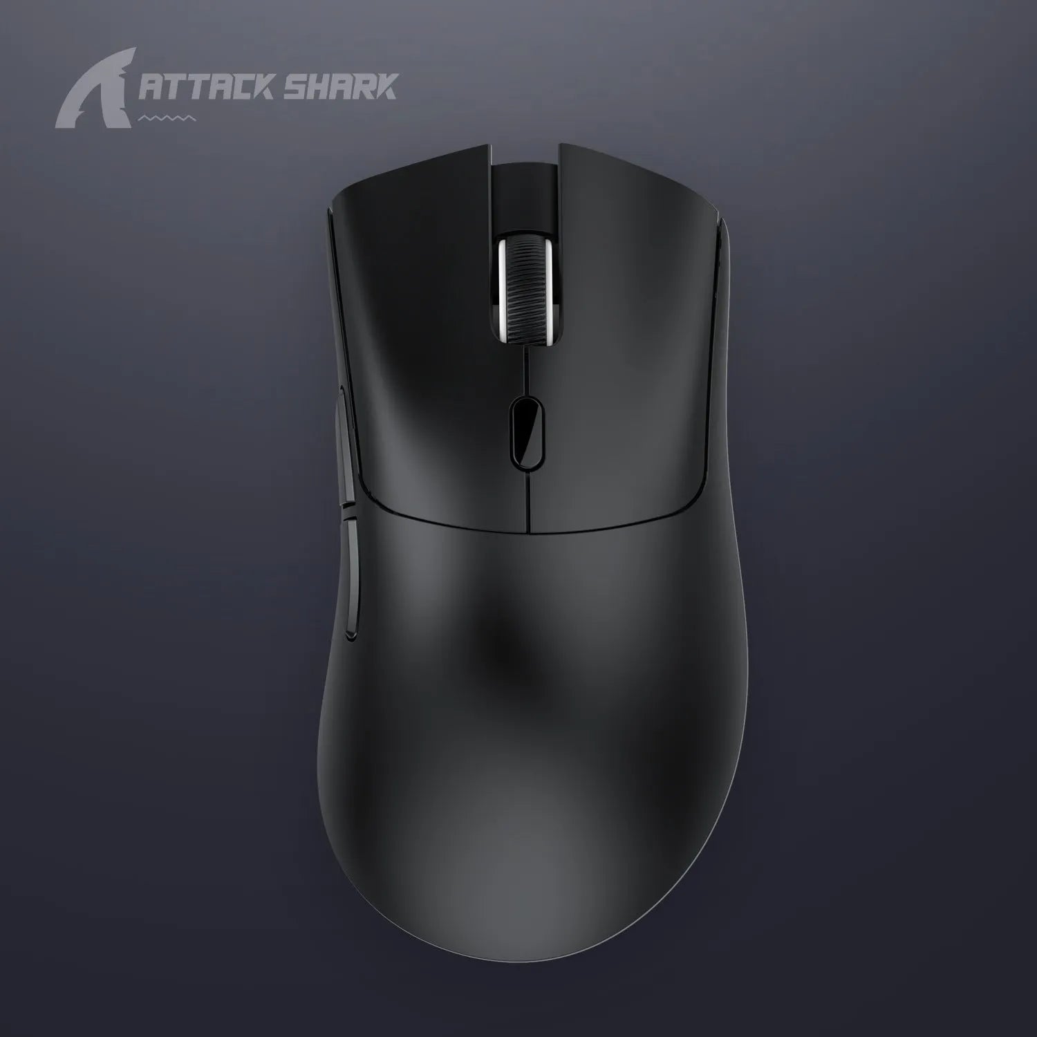 Attack Shark wireless Bluetooth gaming mouse in black, white, or red colour options