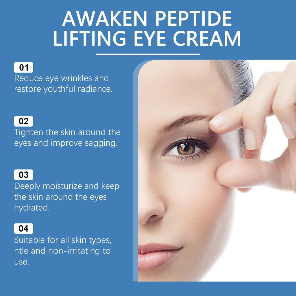 15g container of Viareline Collagen Firming Eye Cream for the eye area.
