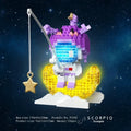 Fishing XINGX astronaut spaceman doll building blocks with light, 508-551 small diamond particles, colour box