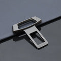 Metal car interior silencer insert shown in matte black, gold, and silver colour options