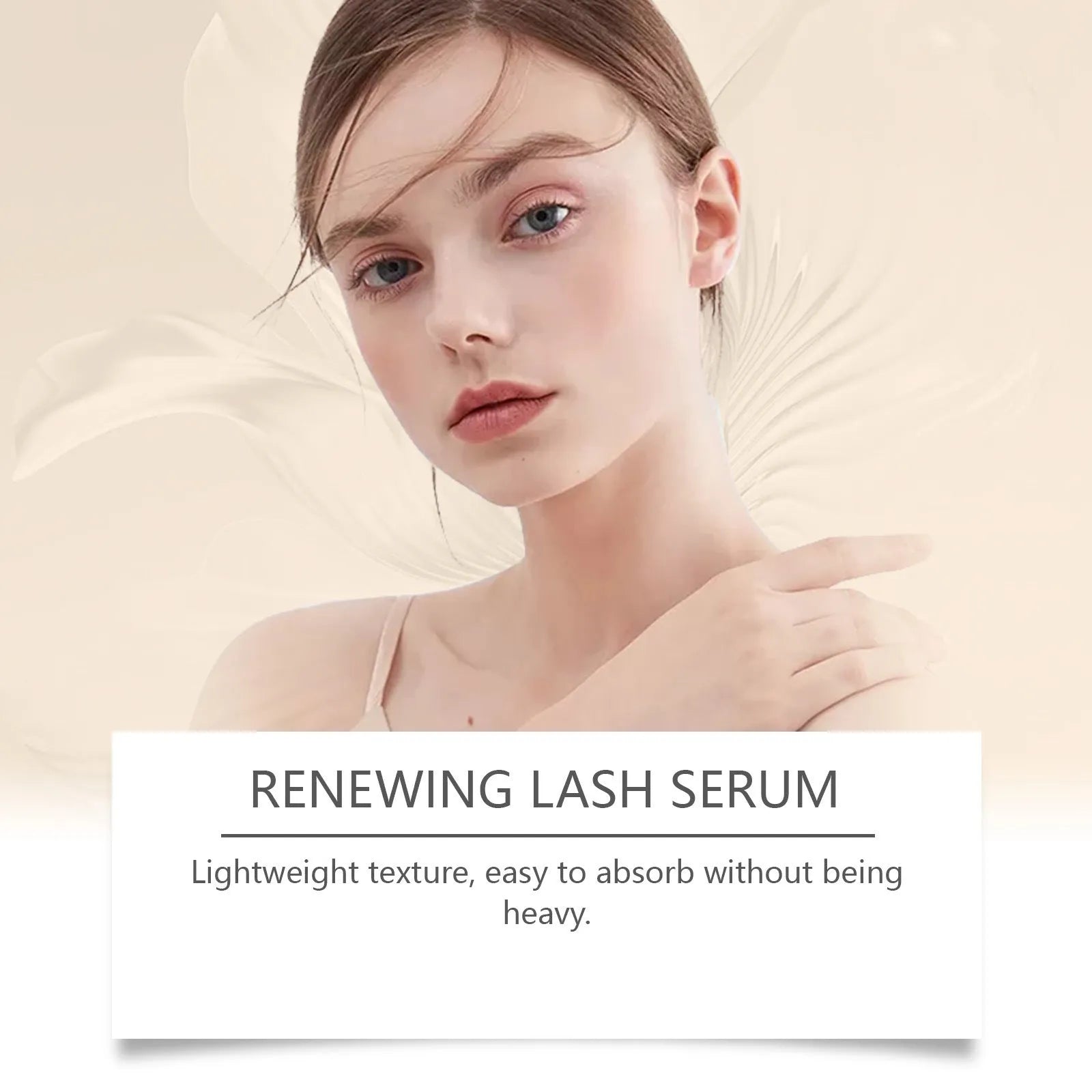 3ml bottle of eyelash nourish liquid with pentapeptide and ginger extract