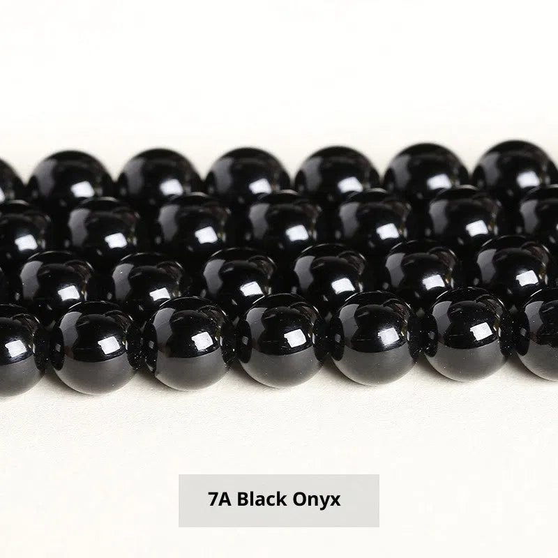 White agate round loose beads on a string, available in 4mm 6mm 8mm sizes, seven colour options for jewellery making