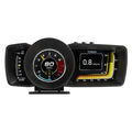 A600 OBDII driving monitor computer with TFT screen showing GPS navigation and vehicle diagnostics display