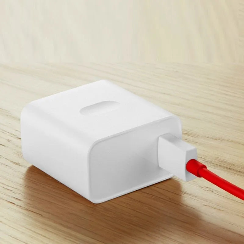 Universal fast charging data cable red colour 1m 1.5m 2m options for 30W head compatible 7pro 6 6T 7T