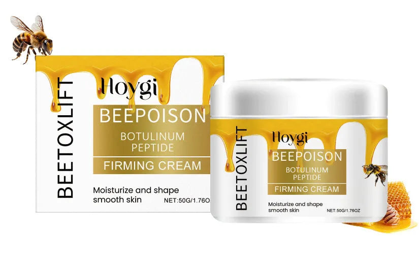 50g jar of tightening anti-wrinkle cream with bee venom, collagen and hyaluronic acid formula