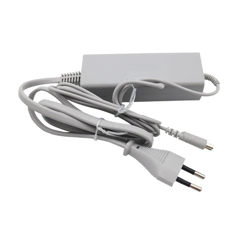 Wii U tablet power supply charger with ABS casing, 15.8 cm length, black