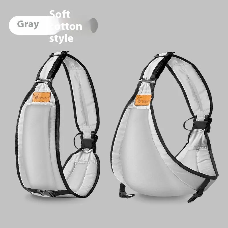 Adjustable baby waist stool carrier in cloth material with 25kg maximum load capacity