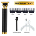 Beauty Generating Fader Electric Clipper with ceramic blade and brushless motor in black LCD finish