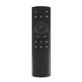 G20 2.4G wireless flying mouse remote control with silicone buttons showing dimensions
