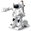 777-615 mini RC battle robot with remote control, punching action, light and sound, plastic body, 7 x 6.5 x 9.5 cm