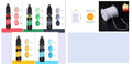 30 colour candle and soap dye pigment concentrate in 10ml bottles with needle-drip application