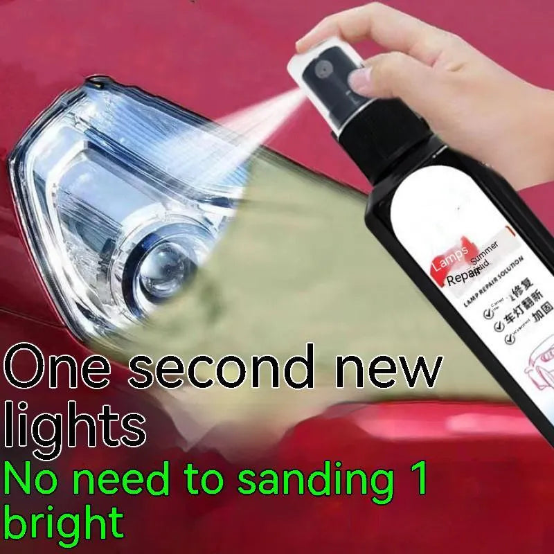 100ml bottle of car headlight renovation and polishing liquid for plastic lenses