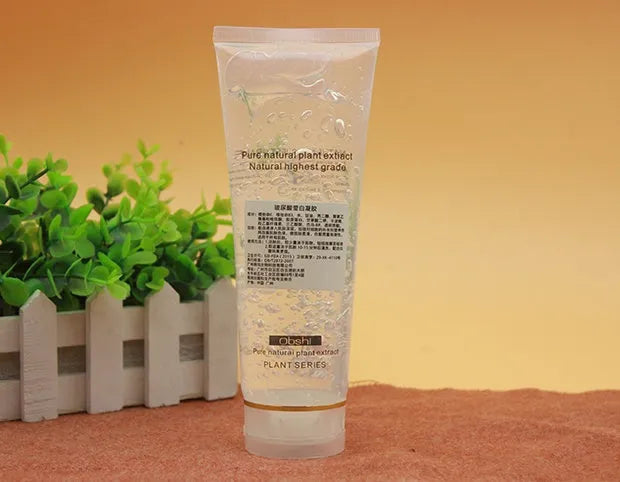 White hyaluronic acid facial gel in 280g and 300g sizes, moisturising gel for daily skincare.