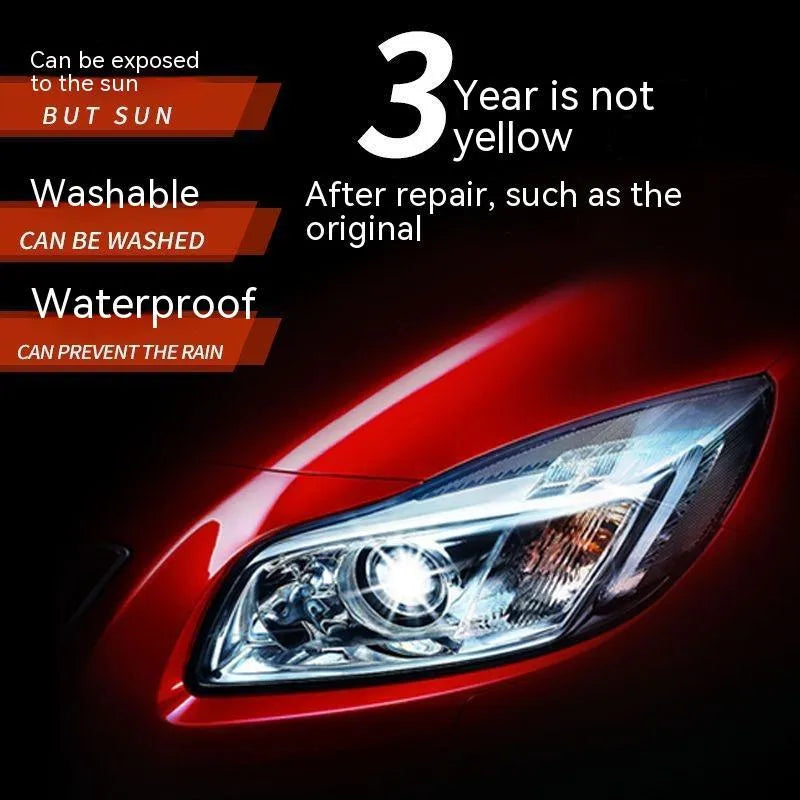 100ml bottle of car headlight renovation and polishing liquid for plastic lenses