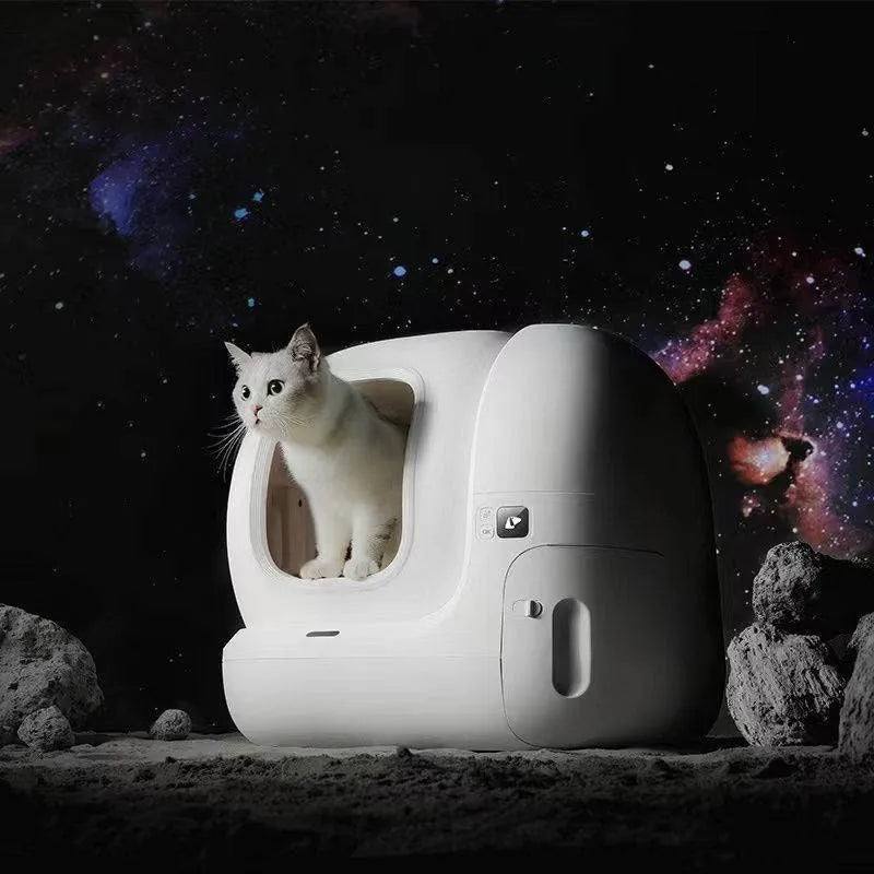 Smart MAX fully automatic cat litter box large electric enclosed self-cleaning tray plastic 620x538x552mm