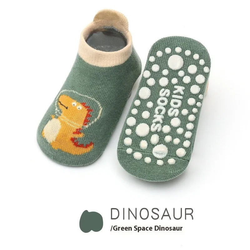 Cotton toddler and baby ankle socks, ultra short tube, free size, one pair