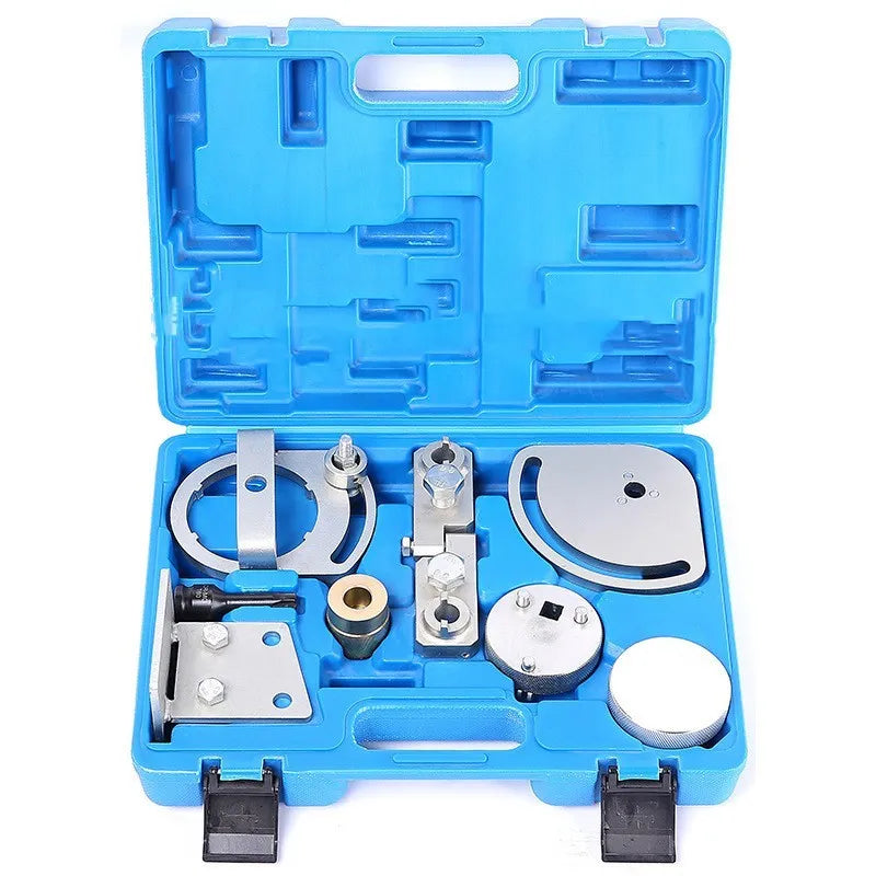 Volvo engine timing special tool set made of carbon steel for cylinder head alignment