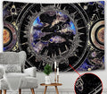 Nordic style polyester tapestry wall hanging in multiple size options on a plain background.