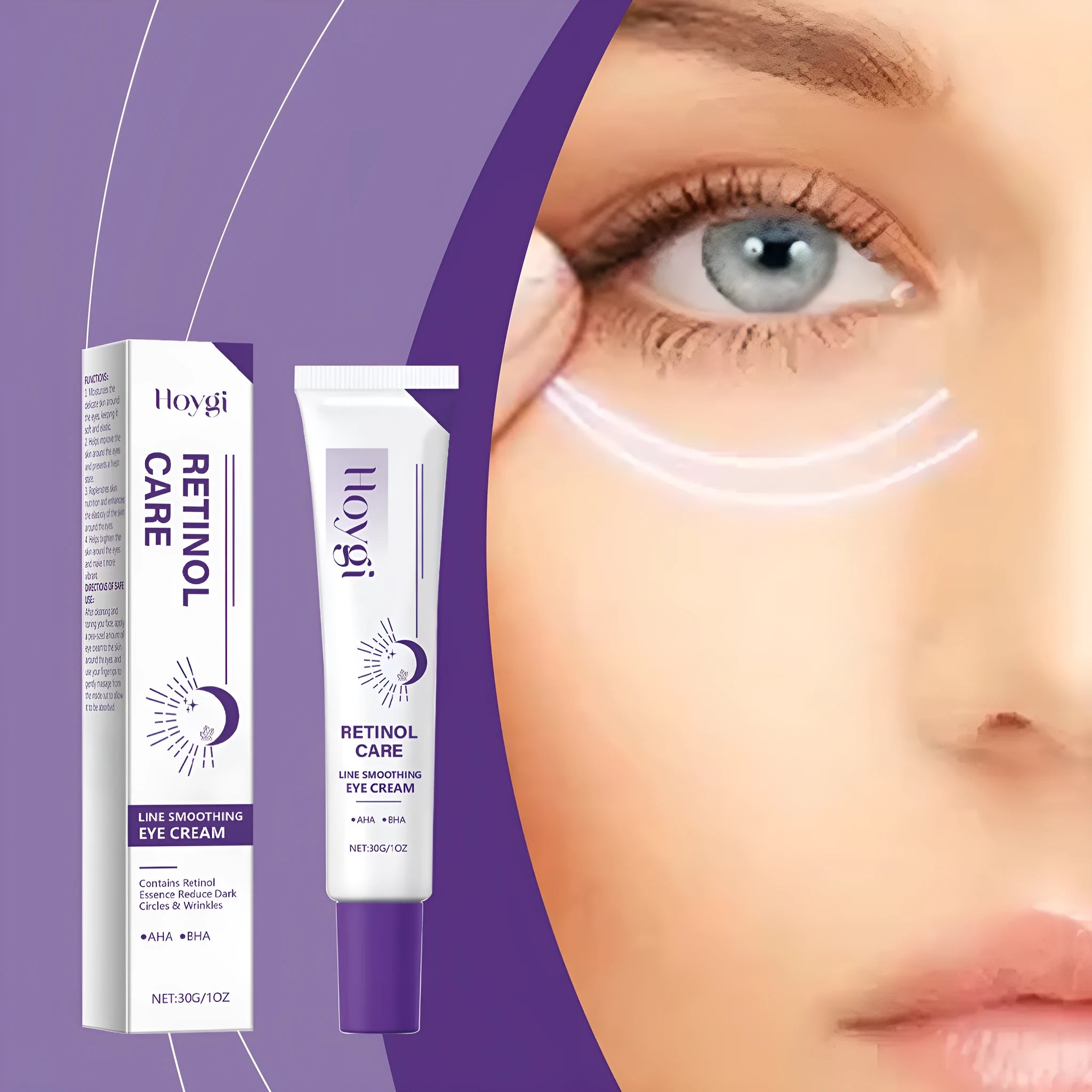 30g eye cream container for moisturising and nourishing delicate eye area skin