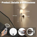National cloth cover LED copper wall lamp in black finish with white fabric lampshade mounted on wall