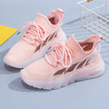 Women's cowhide leather high-top sports casual shoes in white with flat heel and round toe.