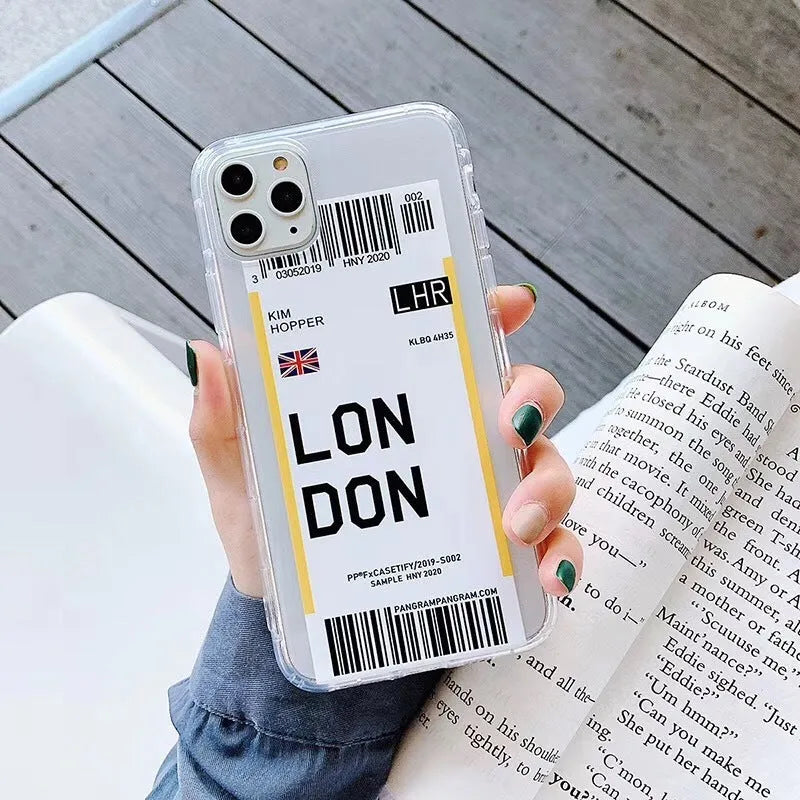 iPhone silicone TPU back cover phone case with graffiti design in light green, shown fitted to a phone.