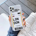 iPhone silicone TPU back cover phone case with graffiti design in light green, shown fitted to a phone.