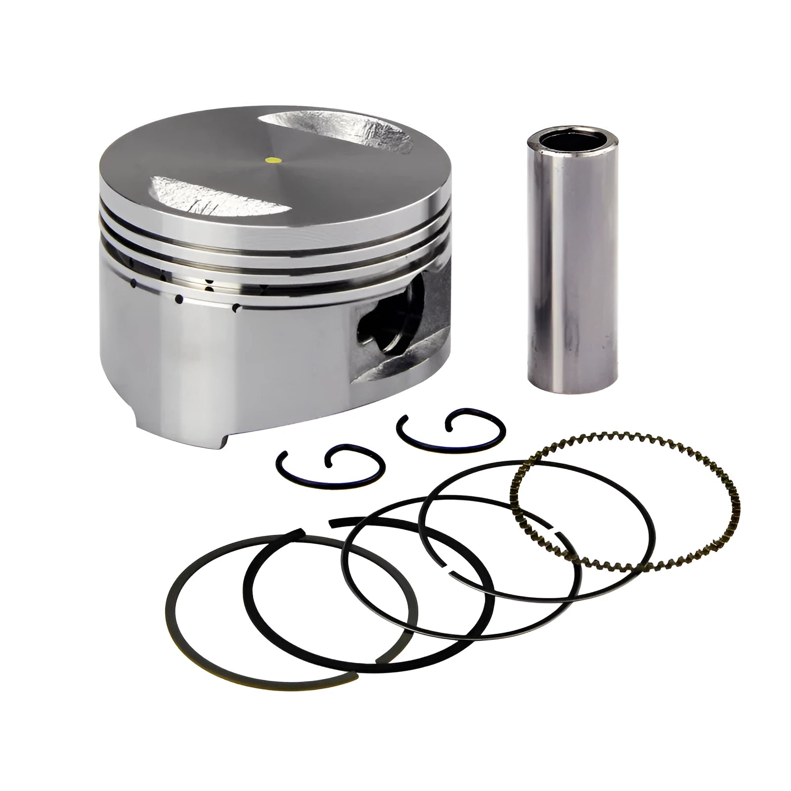 GY6 125cc piston kit for scooter engines with 150mm cylinder diameter