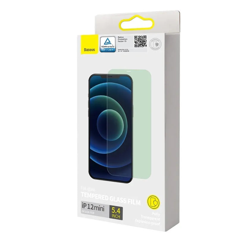0.15mm tempered glass screen protector full coverage transparent film for iPhone 12 series