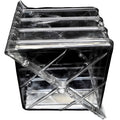 Square high-strength plastic growth mould for shaping watermelons and melons, 13cm interior dimensions.