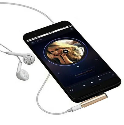 Aluminium alloy Type-C audio charging adapter in five colour options