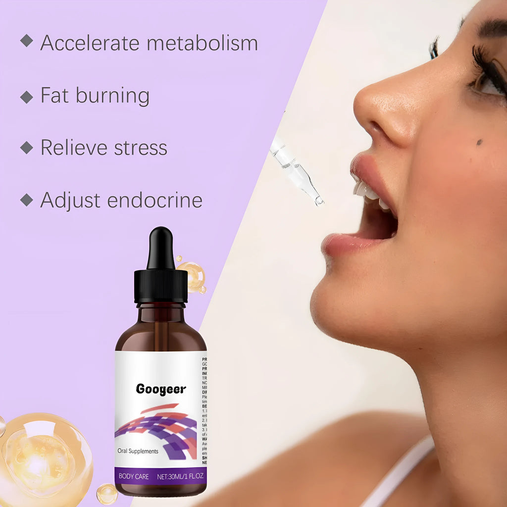 Googeer oral supplements body treatment 30ml bottle in body care kit packaging