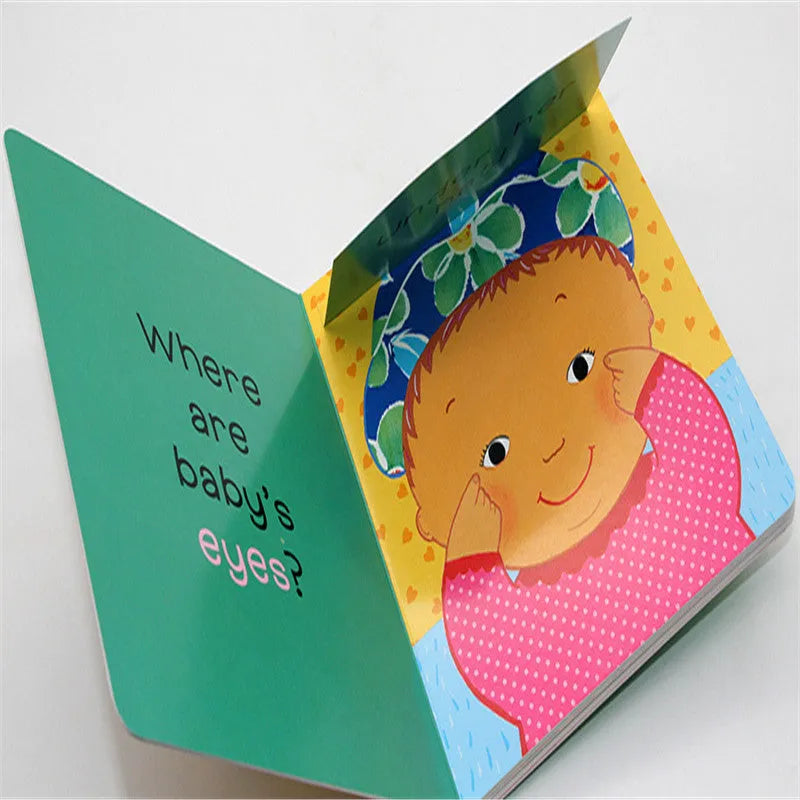 Where is the Belly Button cardboard picture book by Karen Katz front cover 19x16.5cm